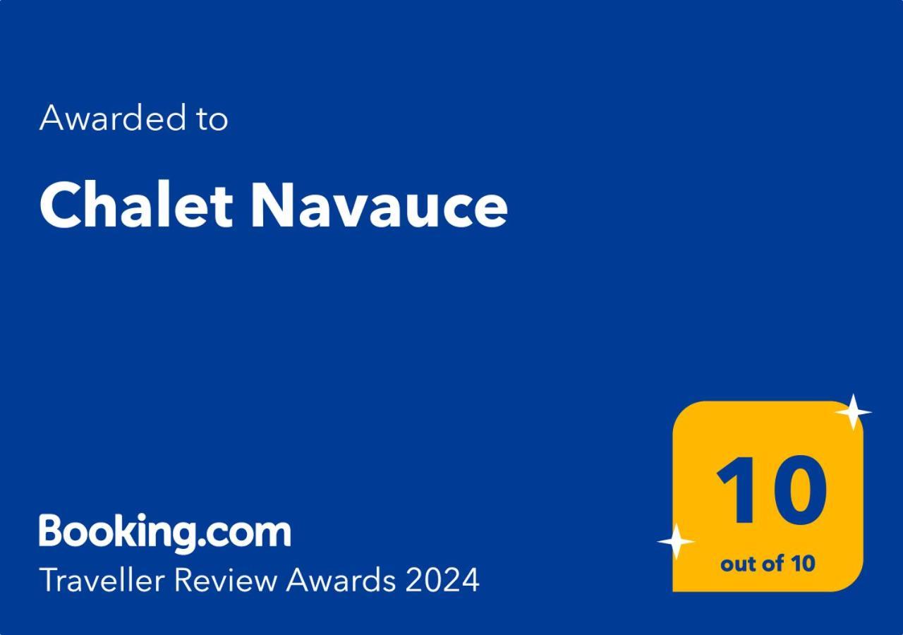 Chalet Navauce Raveo Extérieur photo